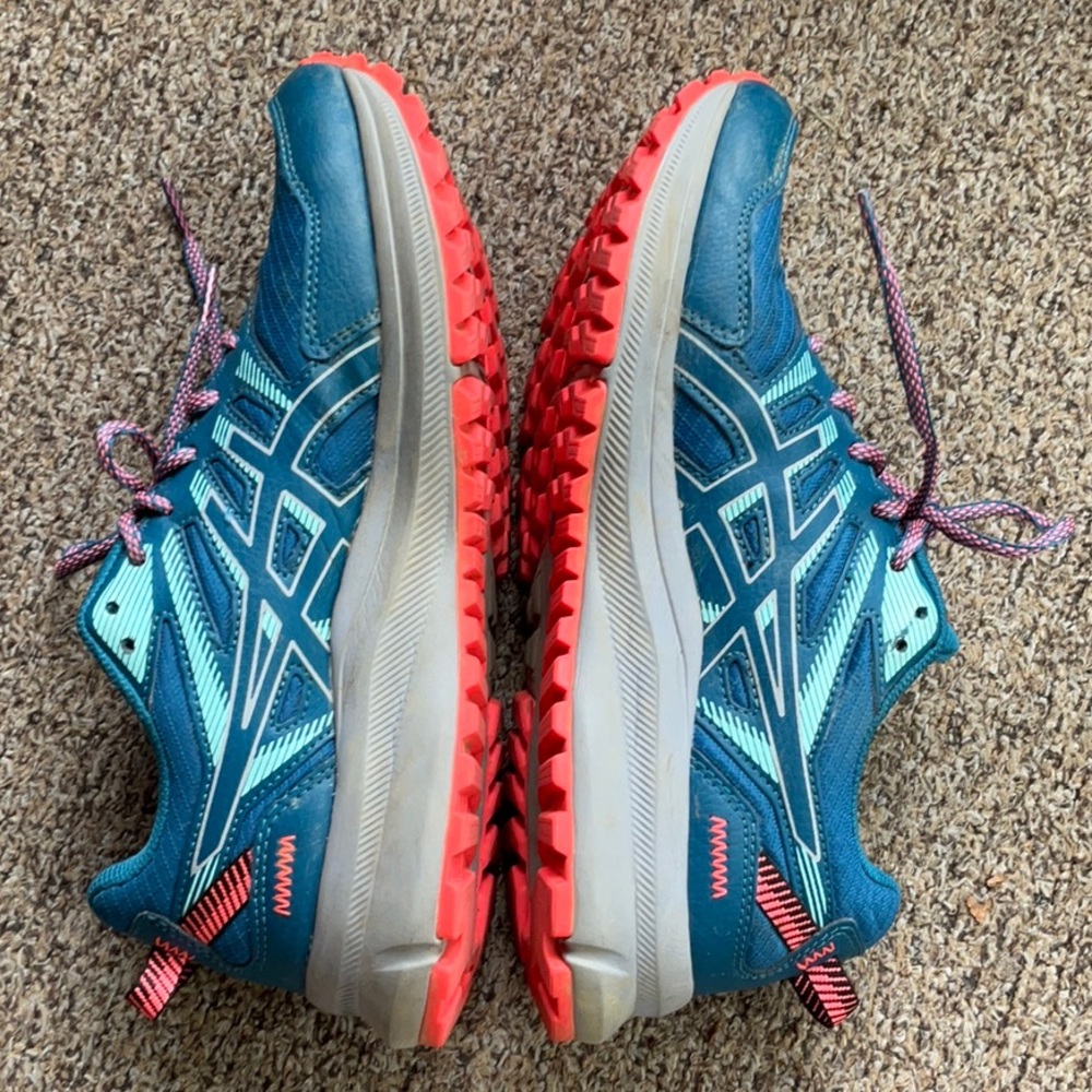 ASICS blue athletic shoes - Picture 6 of 15